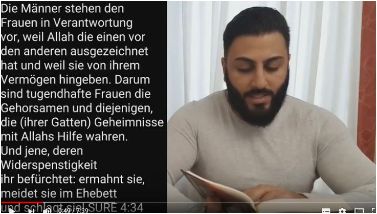 gewalt an frauen im koran